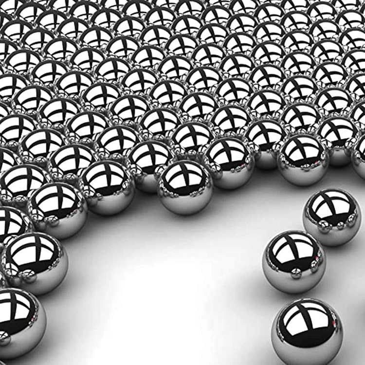 Lonk Bearing Hardness Stainless Steel Bearing Balls 18mm 18.256mm Diameter size stainless steel ball for bearing