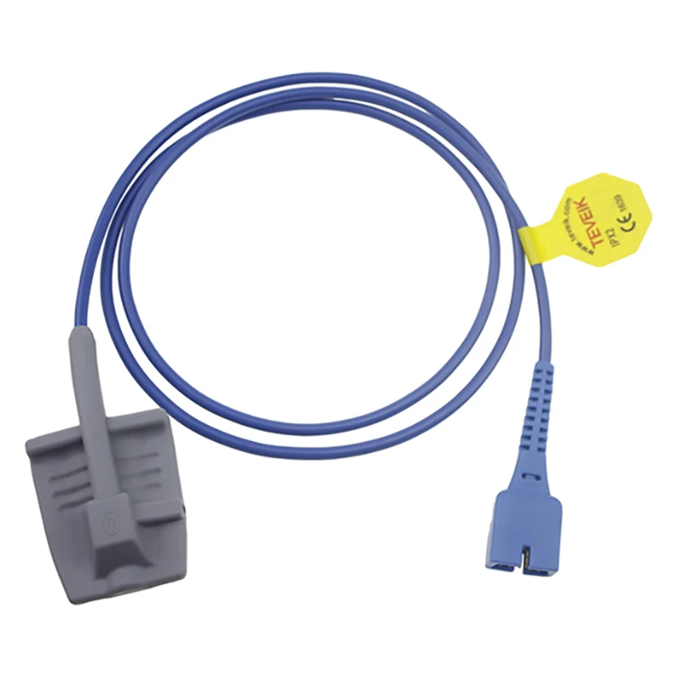 TEVEIK 3ft infant finger clip meditech spo2 sensor cable for Nellcor oximax DB 9pin N600 N600X