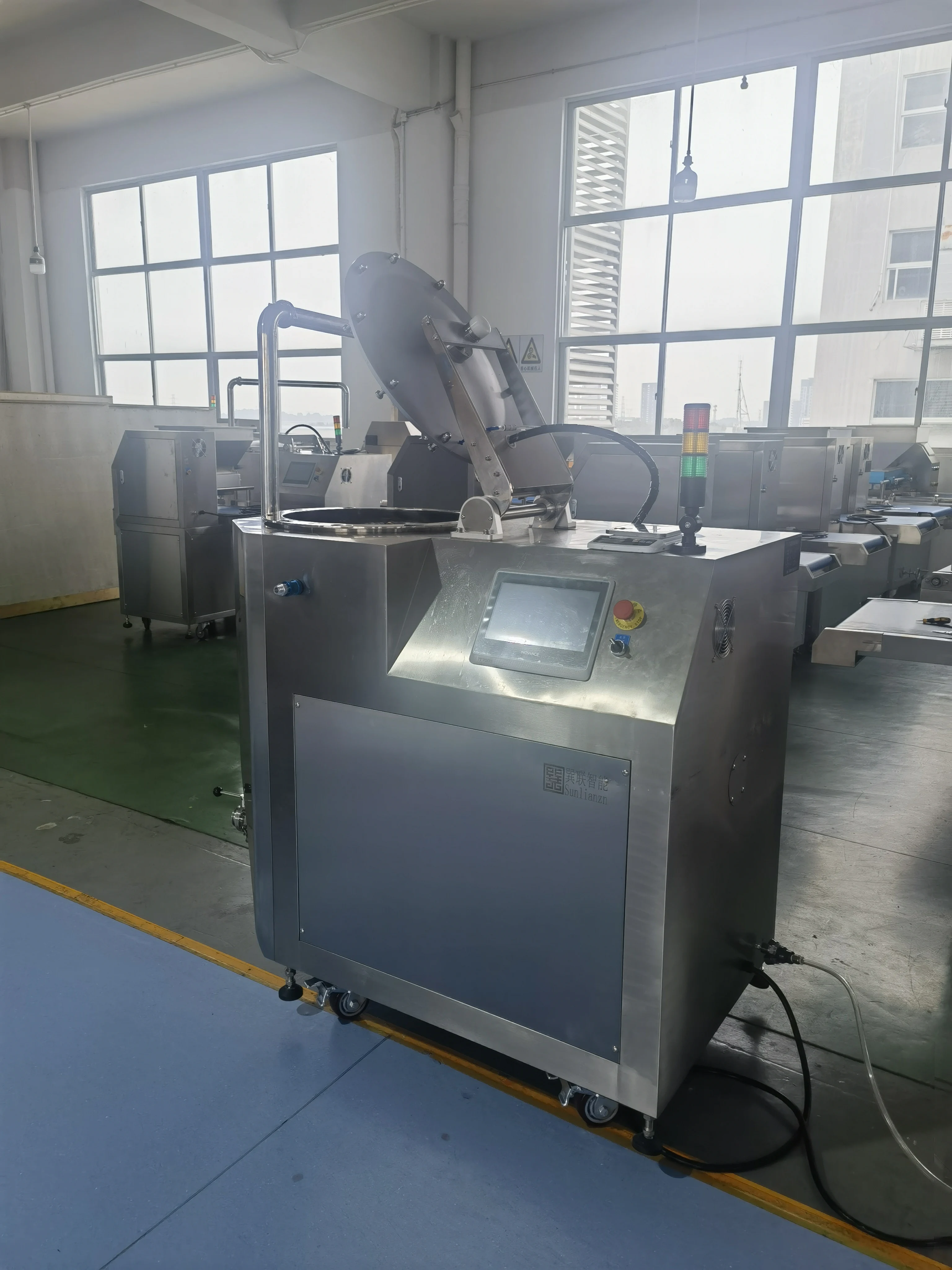 Youdo machinery marshmallow chiffon sponge cake cotton candy aerating machine  cake batter aeration mixer aerating machine