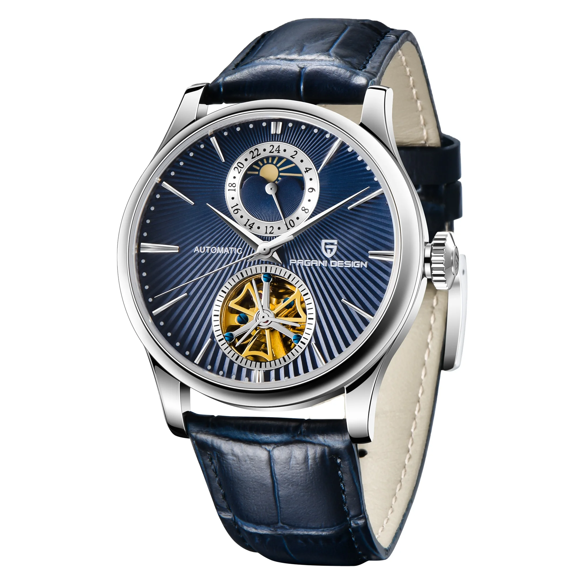 Reloj Hombre Pagani Design 1656 Seagull Movement Mechanical Men Wrist Watch Luxury Automatic Watches