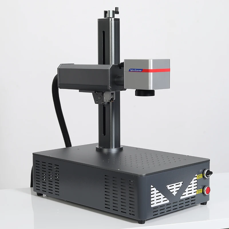 Factory Best Easy to Handle Mini Desktop 20W 30W 50w Fiber Laser Marking Machine