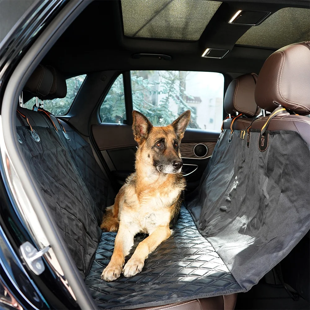 
Laifug 100% Waterproof dog car back hammock seat cover for travel 