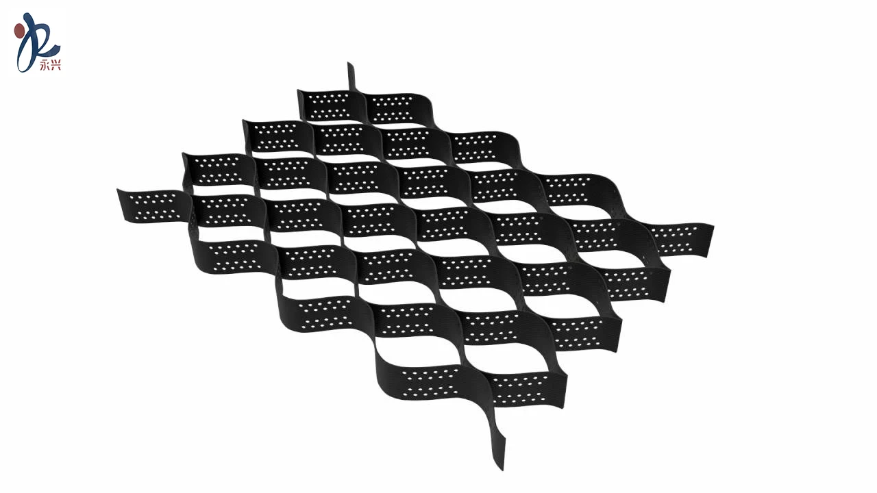 50mm-300mm HDPE Geocell mud control grid Erosion Control Virgin HDPE smooth geocell manufacturer private driveway geocell price