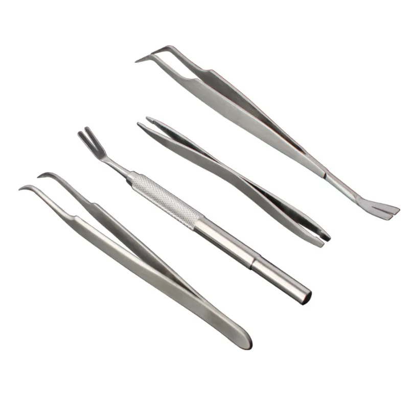 3pcs Tick Remover Tool Kit Stainless Steel Tick Remover Tweezers for Pets Dogs and Cats