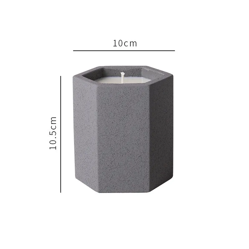 Smokeless Aromatherapy Candle Factory Wholesale Ceramic Cup Candle Soy Wax Candle