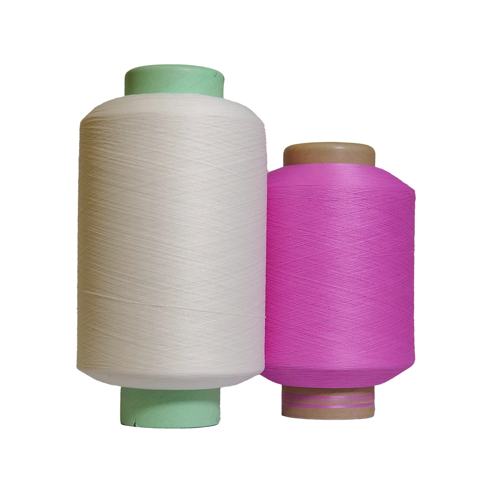 High elasticity dyed color nylon spandex elastic blended covering yarn for knitted fabric