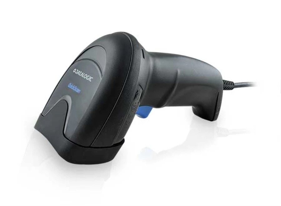Datalogic QuickScan QD2500 - Omni-directional Handheld Scanner for the POS - Captures 1D, 2D, postal and Digimarc barcodes