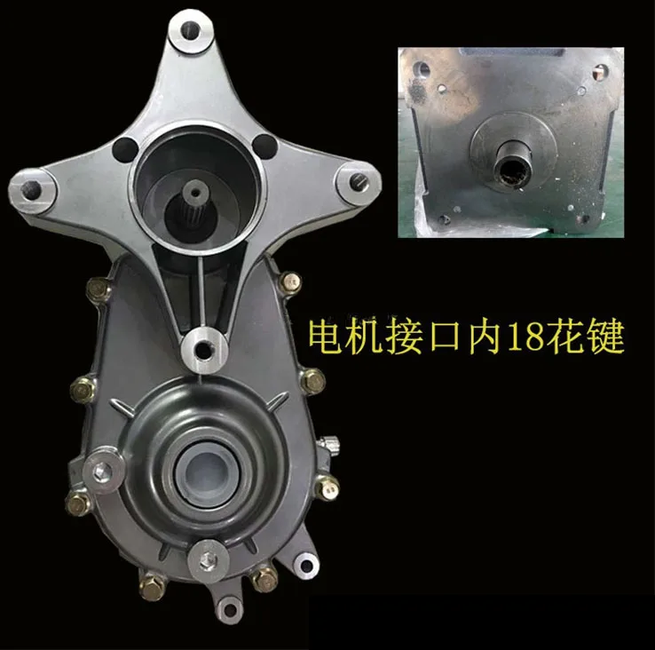 80kmh 72V/10kw AC Motor Power Electric Vehicle Car Front Wheel Differential CV Drive Steer Axle with Mcpherson Suspension
