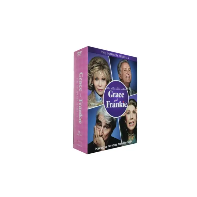 Grace and Frankie Season 1-6 the Complete Series 18Disc Factory Hot Sale DVD Movies TV SeriesCD Cartoon Fast Free Shipping