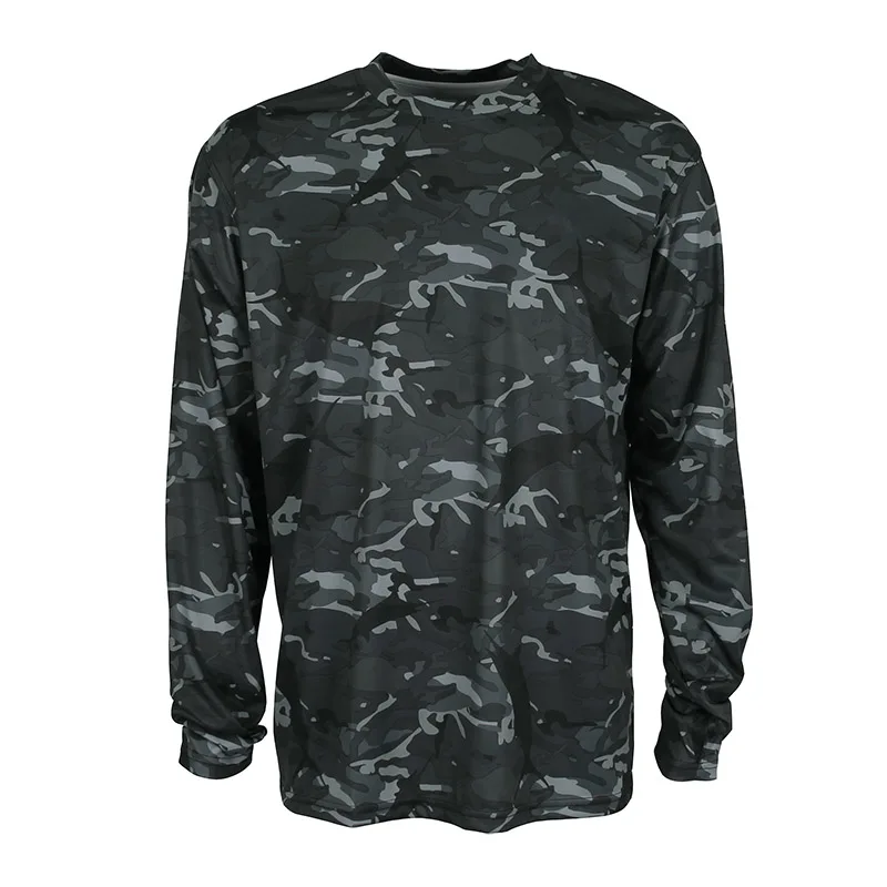 custom Performance UPF 50 UV Sun Protection Long Sleeve Quick Dry Fishing Shirt