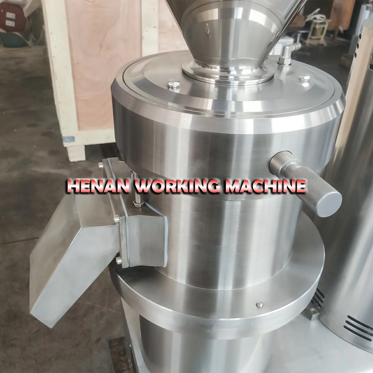 almond chickpea cocoa simsim groundnut paste chocolate making peanut grinding colloid mill chickpea paste making machine