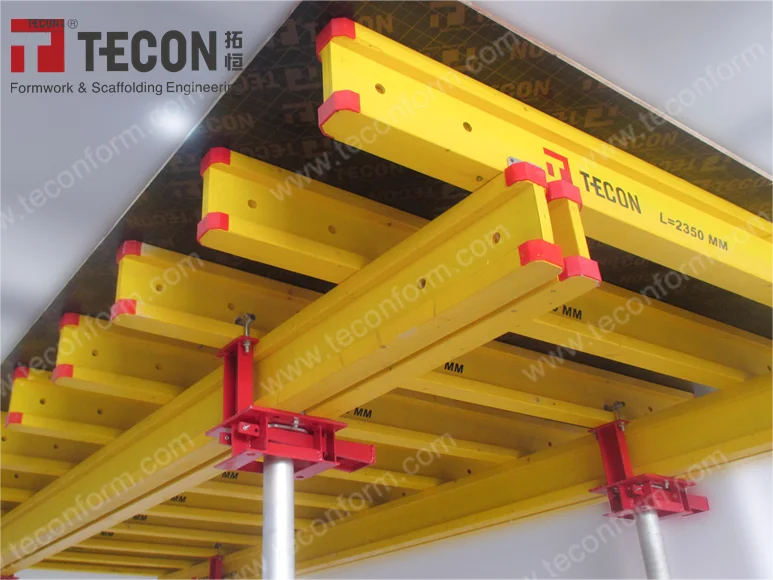 Tecon индивидуальная Настольная плита бетонная строительная опалубка дерево и сталь для большой площади плиты Porject 43 86 кг/кв. М традиционная