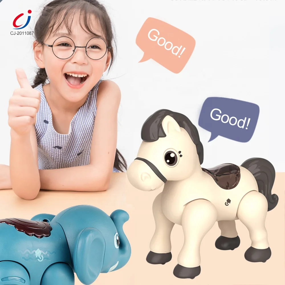 Education magnetic assembly take apart simulation 3d horse recording audio retelling building diy animals