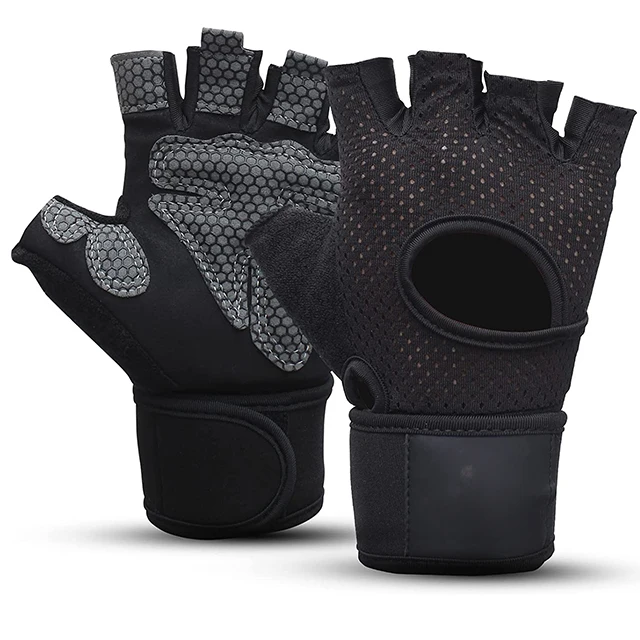 Half Finger Lifting Gym Weight Lifting Gloves for Men & Women
