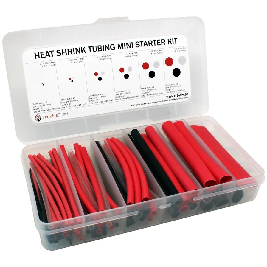 Customizable Specifications Heat Shrinkable Tubing Small Package Flexible Heat Shrink Sleeve/Wrap/Tube