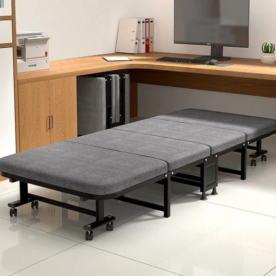 New Design Office Lunch Break Lift Simple Bed Single Person Portable Hospital Bed Simple Camp Bed