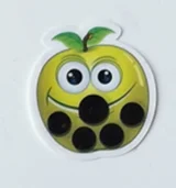 2023 new Cartoon shape Baby Forehead Fever Thermometer Sticker Liquid crystal thermometers for Children