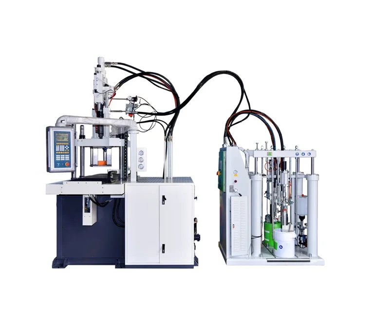 Rubber silicone production machinery vertical liquid silicone injection molding machine