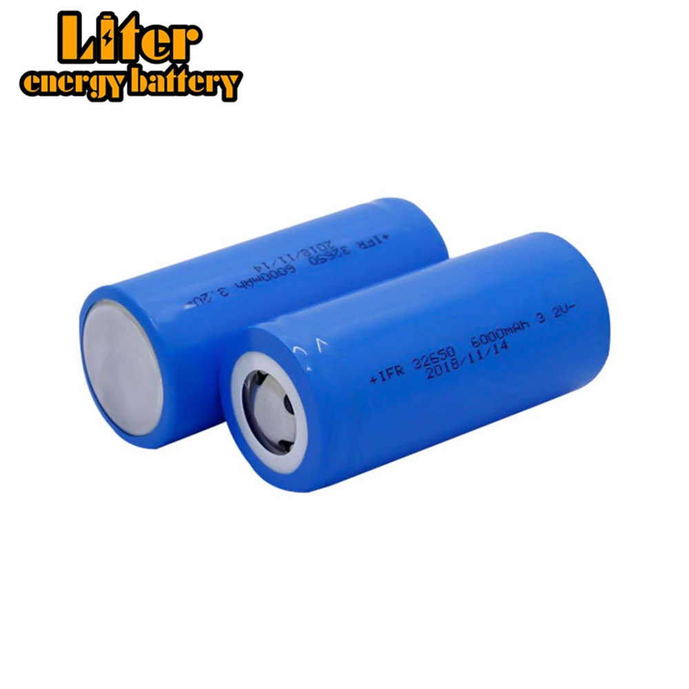 Lifepo4 32650 3 2 v 6000mAh перезаряжаемый цилиндрический 32700 литий-ионный аккумулятор