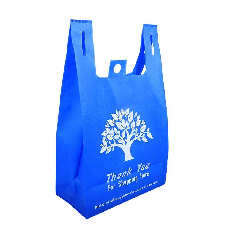 Best price custom printing non woven shopping bag sando vest bag eco bag friendly