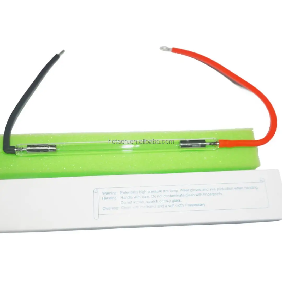 Quartz tube 5 * 40 * 60 intense pulsed light laser xenon flash tube bulb