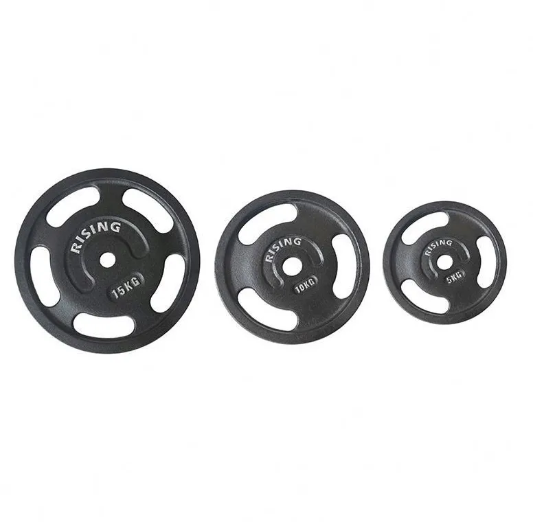 2 inch 28mm kg 25kg 30mm lbs pink dumbells plastic Cast Iron weight plates