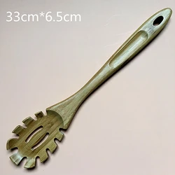 natural wooden cooking kitchen accessories set bamboo utensil set