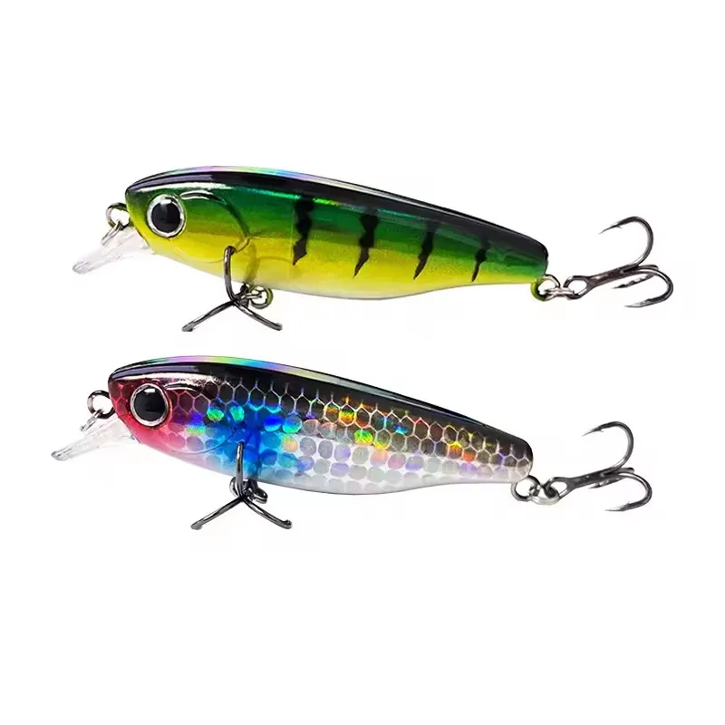 60mm 7g 10Colors Artificial Hard Fishing Bait Sinking Minnow Lures For Freshwater Saltwater Casting
