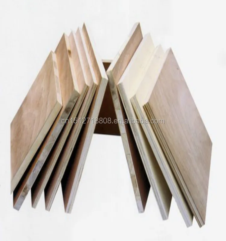 Factory Price furniture grade wood/grain melamine laminated block board 17mm 18mm