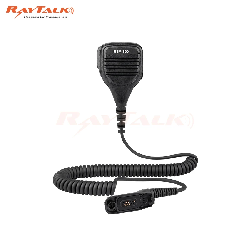 Handheld Remote Speaker Mic for the Motorola DP4801  DP4801e portable radios