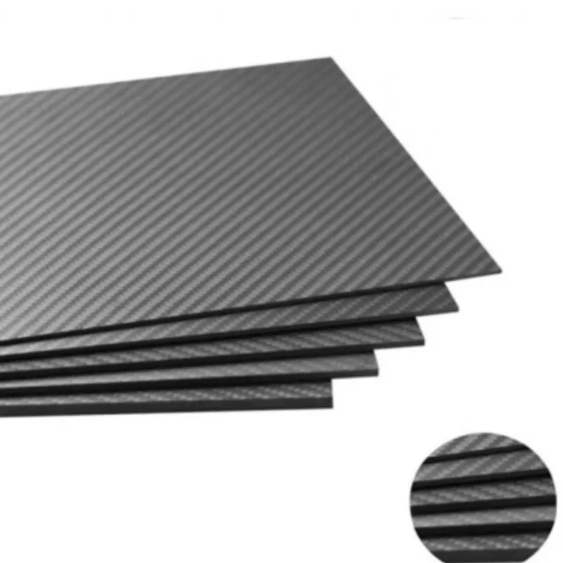 Carbon Fiber Sheets 100% 3K Twill Matte Carbon Fiber Plate