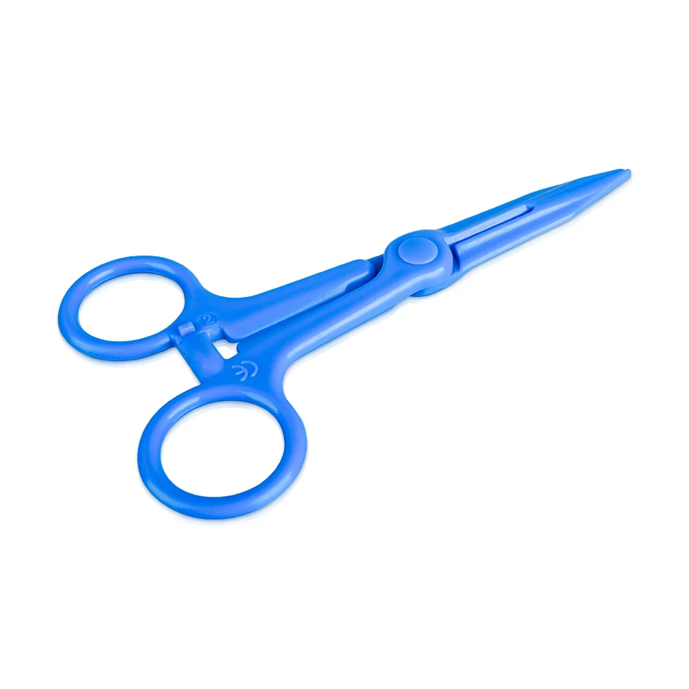 Disposable Plastic Sponge Holding Forceps 10cm 11cm 18cm 23cm