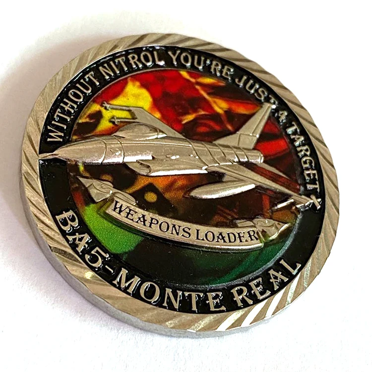 Free sample custom own logo enamel challenge coin metal casting/stamping coins