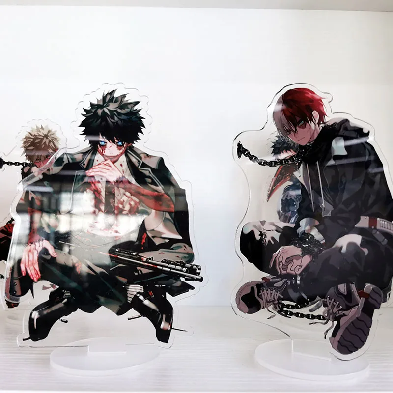Boce Custom Acrylic Cartoon Anime Standee Fashion UV Printed Metal Alloy and Plastic Stand Premium Anime Figure Display