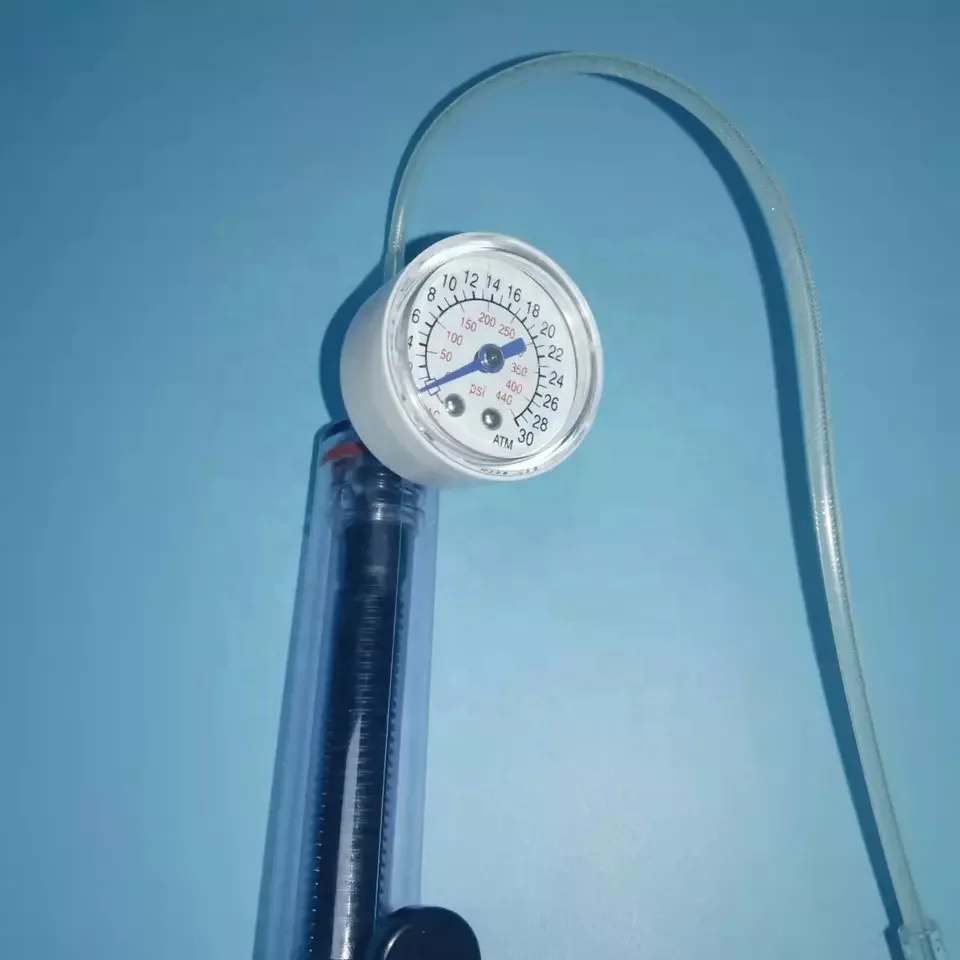 Tianck Medical manual pump disposable ptca balloon catheter ISO arterial blood  B type 30ATM Balloon Inflation Device
