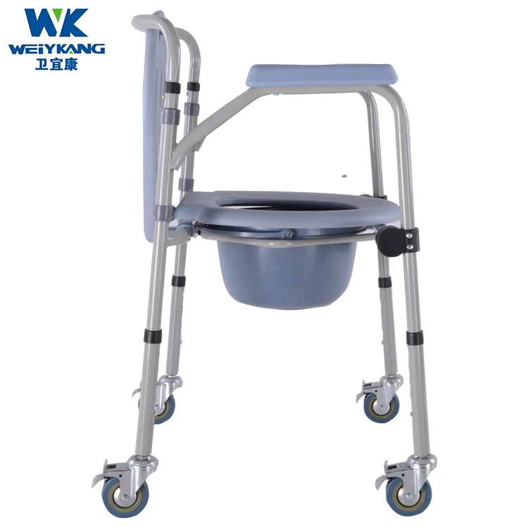 KDB-894A Disabled Commode wheelchair toilet for the elderly