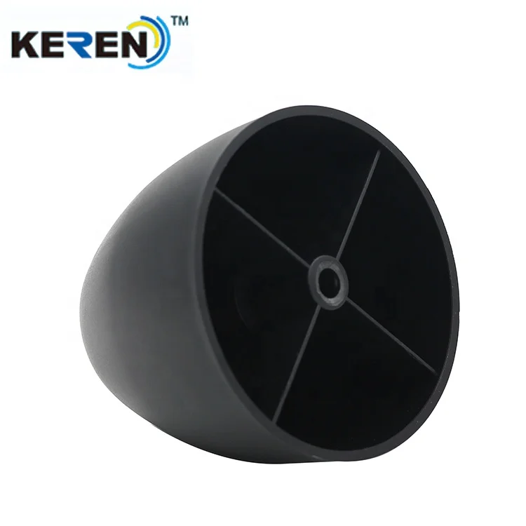 82mmH Hot Sale Decorative Cup Shape Plastic Sofa Leg Furniture Feet With Free Sample