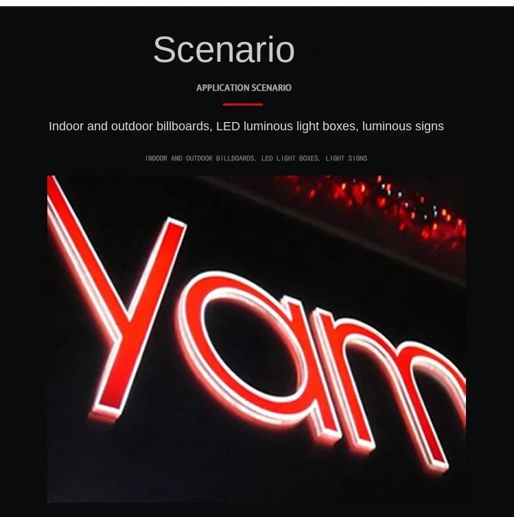 SMD DC 12V 60x13 1.5W High Brightness 3 LEDs 2835 Waterproof Outdoor Injection LED Module for Advertising Sign Boxes