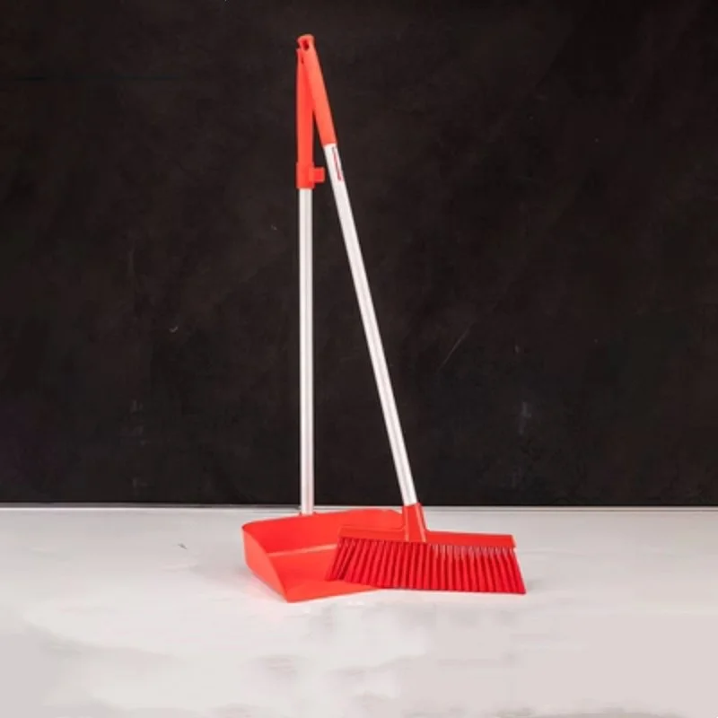 Shianku Food Grade industrial cleaning broom dustpan set for Home and Food Factory