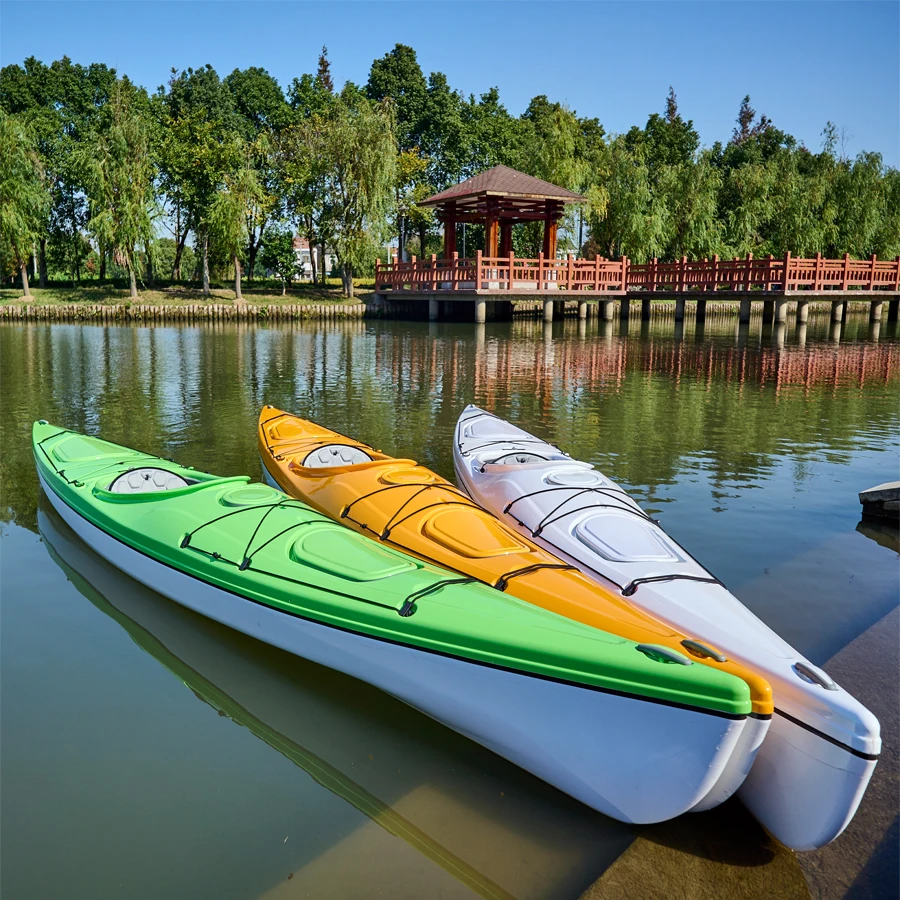ABS термоформованные туристические морские каноэ и каяки индивидуальные каноэ лодка каноэ каяк сидят в одном человеке одиночные пластиковые каноэ/каяк