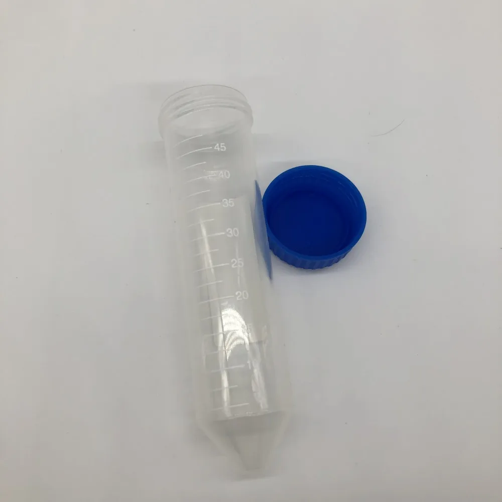 Conical Bottom plastic 50ML centrifuge tubes