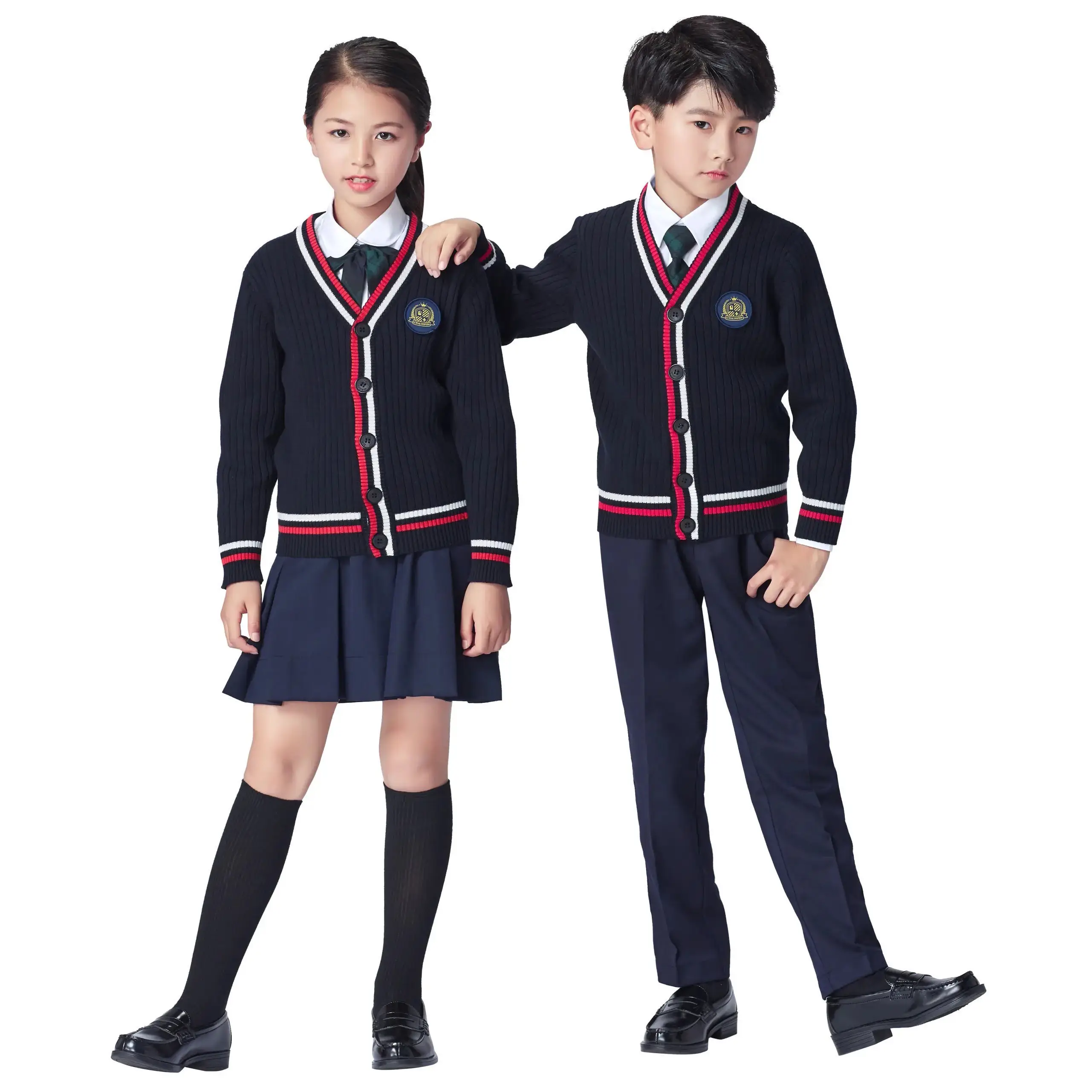 Oem Primary Children Middle School High Kids Kindergarten Girl And Boys Designs Custom Manufacturers Of School Uniforms