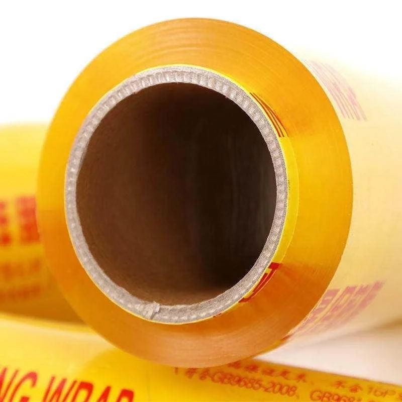 Super clear wrap film pvc lamination stretch cling shrink roll pvc films for food