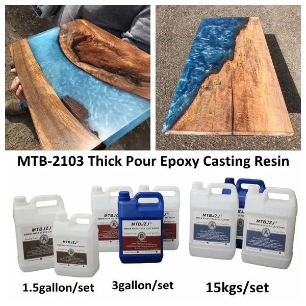 
River Table Volume Casting UV Resistant Epoxy Resin 