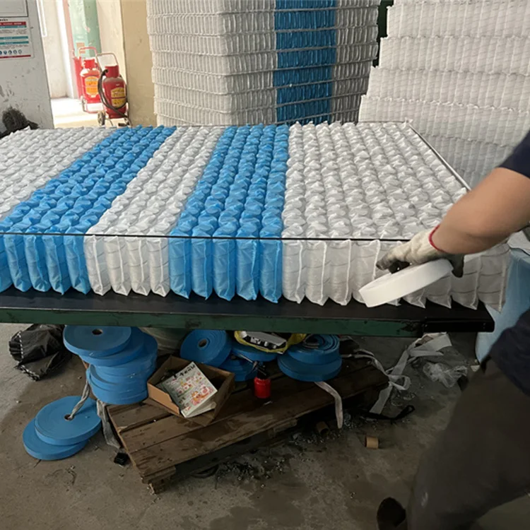 Foam Encased Pocket Coil Spring Moderate Price Roll-packing Pocket Spring Unit For Mattress