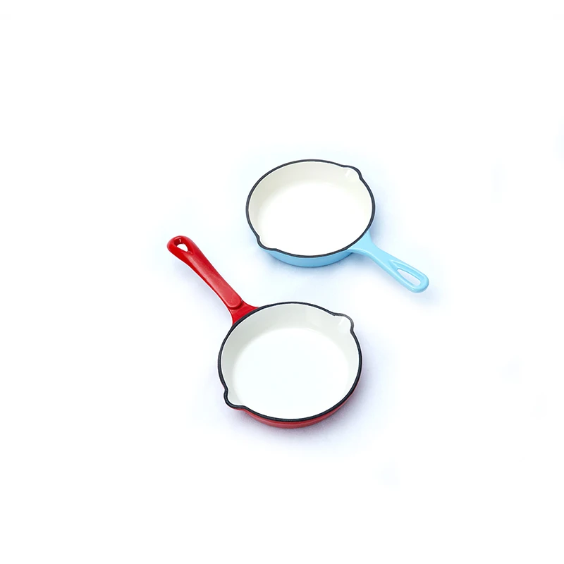 Private Label Homeware Kitchenware Nordic Ceramic Enamel Cast Iron Pots And Pans Cookware Sets Cooking