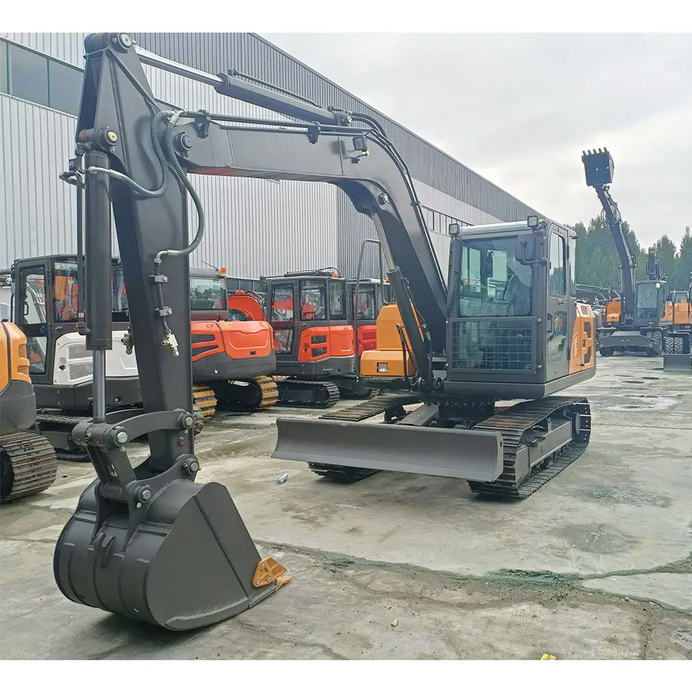 Free Shipping Mini Excavator 3.5 Ton EPA Euro 5 Chinese excavators  Kubota Engine Crawler Digger Farm Excavator Machine