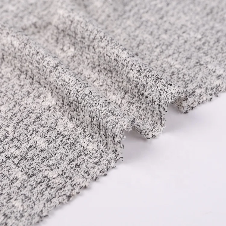 
Good sale yarn dyed CVC cotton poly spandex hacci jacquard fabric for women dress 