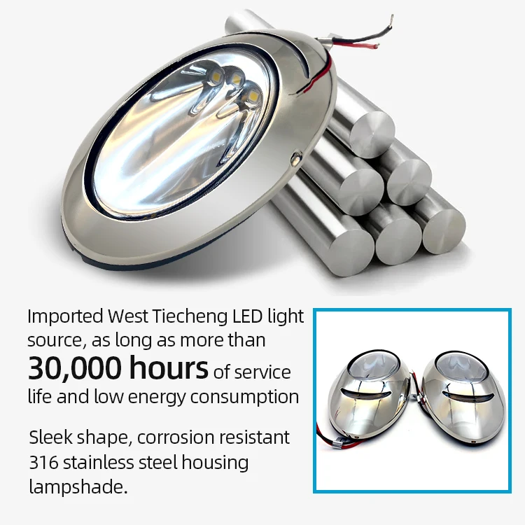 Marine Boat Yacht Led Boat Navigation Light Starboard Light Port  Lamp Navigation Light