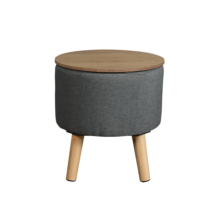 
Living room furniture funky small cheap velvet ottoman 